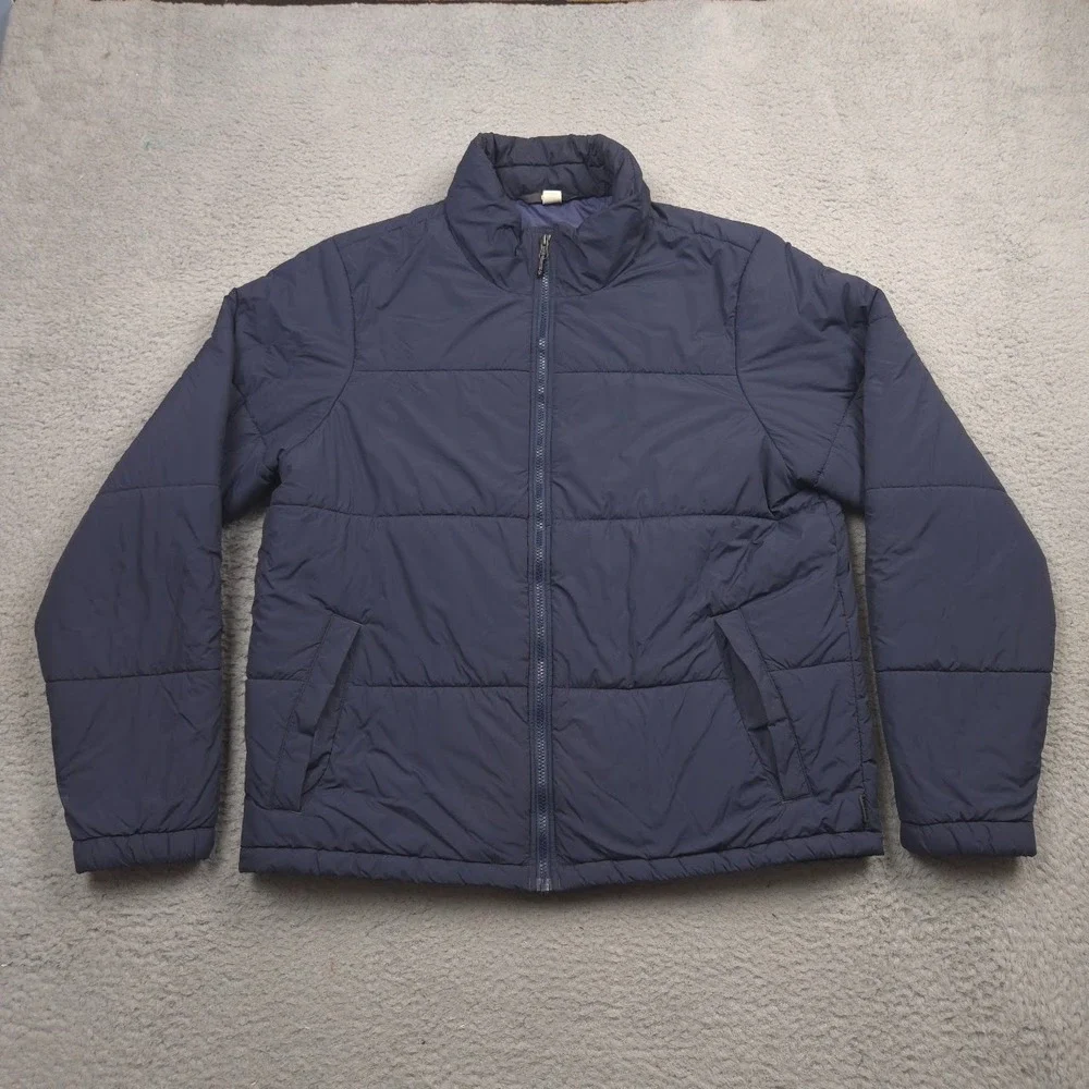 REI Co-op Groundbreaker Insulated Jacket Men's Large Navy Blue Full Zip